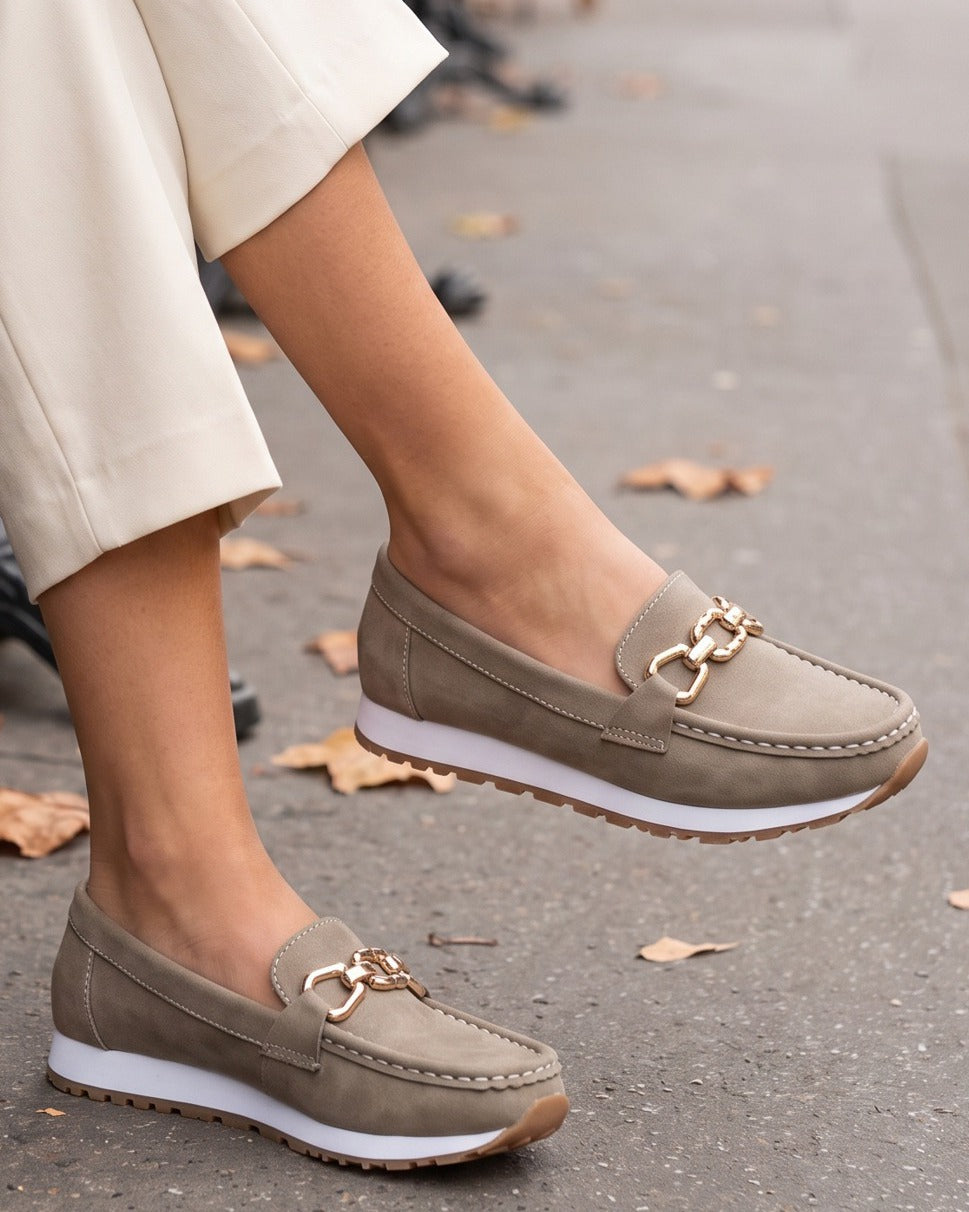 alice-chain-moccasin-loafers-women-s-taupe-thick-sole-slip-on-loafers 6