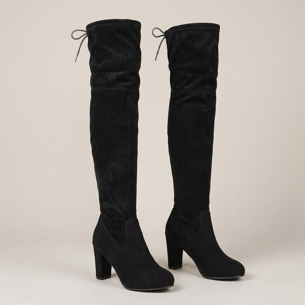 darcy-slim-suede-look-over-the-knee-boots-women-s-black-block-heel-tall-boots 1