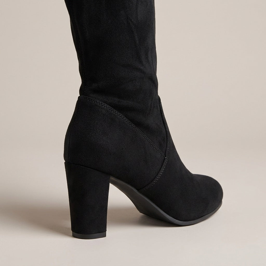 darcy-slim-suede-look-over-the-knee-boots-women-s-black-block-heel-tall-boots 4