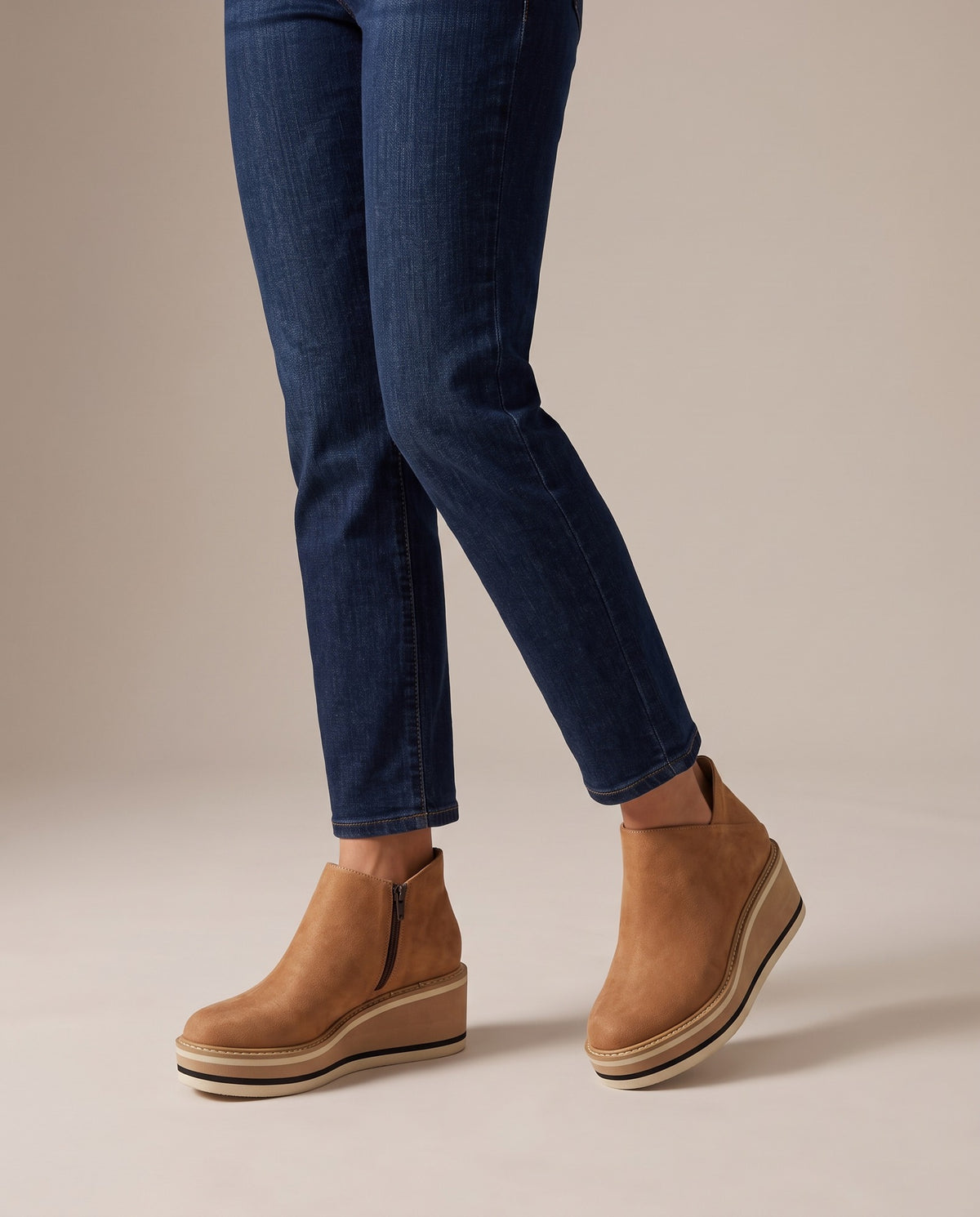 darla-platform-wedge-ankle-boots-women-s-tan-suede-look-side-zip-booties 5