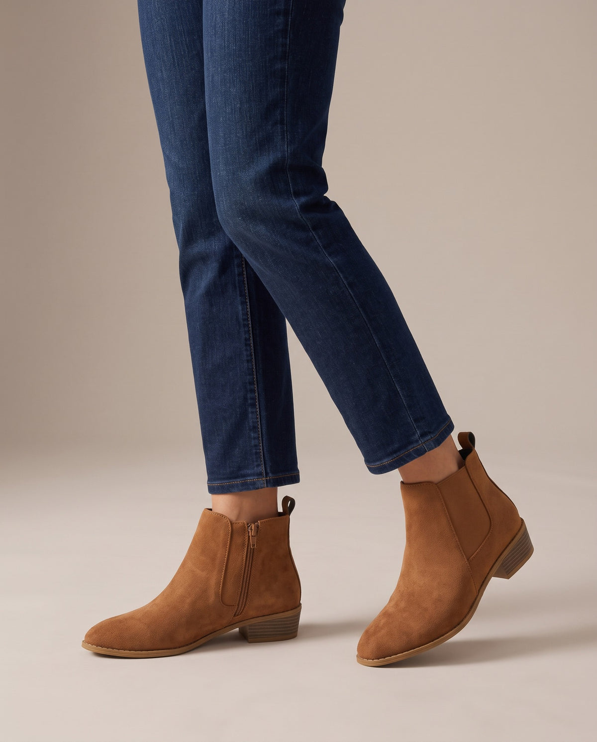 delilah-pointed-toe-chelsea-ankle-boots-women-s-tan-suede-look-side-zip-low-block-heel-boots 5