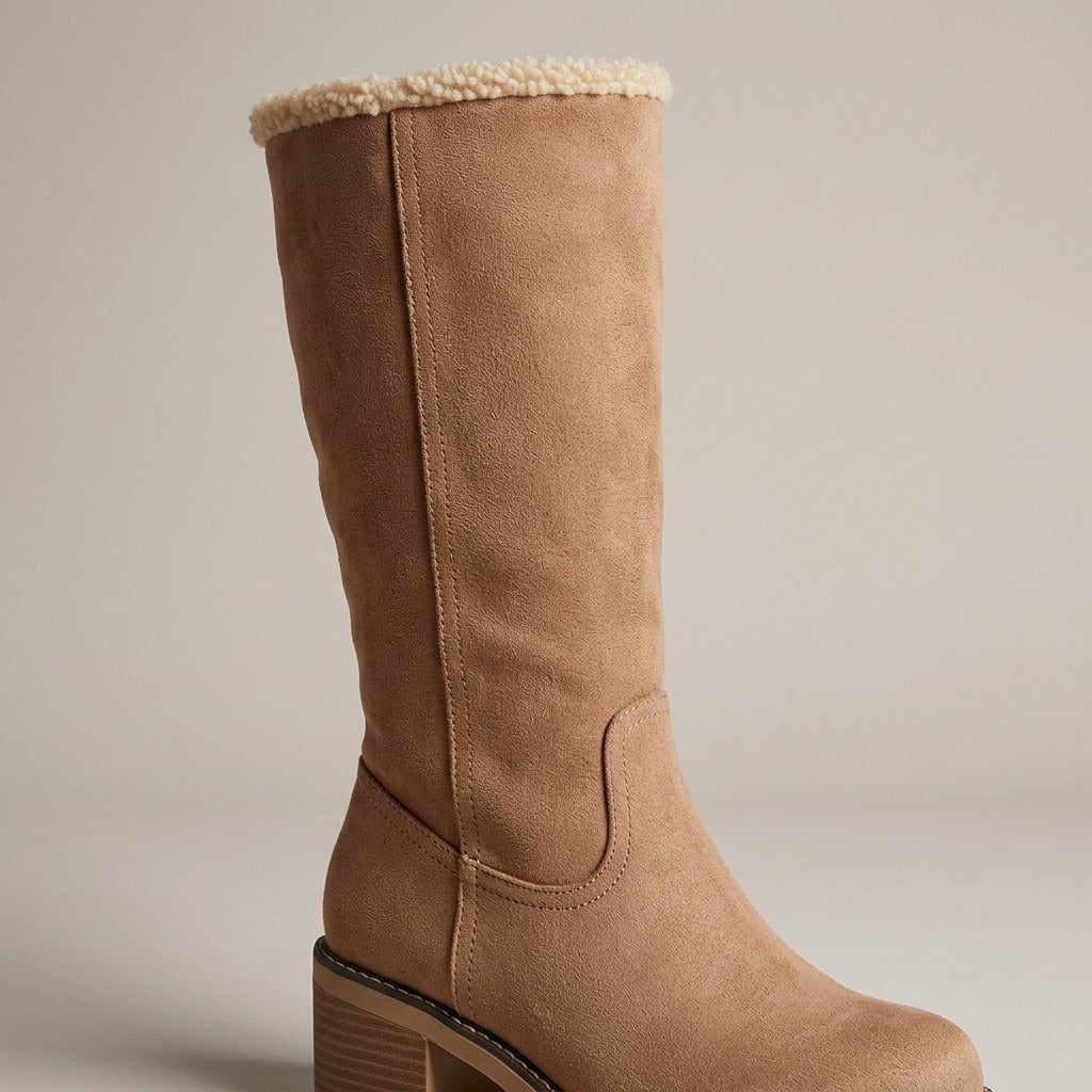 effie-fold-over-fleece-cuff-block-heel-boots-women-s-camel-mid-calf-winter-boots 4
