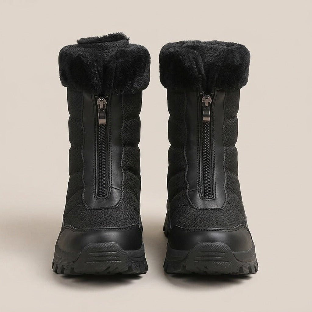 elena-front-zip-quilted-snow-boots-women-s-black-lug-sole-mid-calf-winter-boots 3