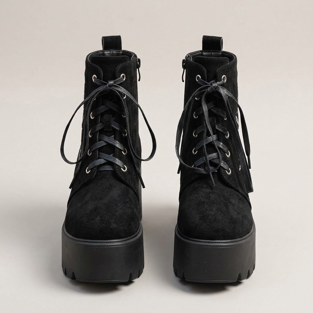 elia-embroidered-platform-lace-up-ankle-boots-women-s-black-suede-look-chunky-heel-boots 3