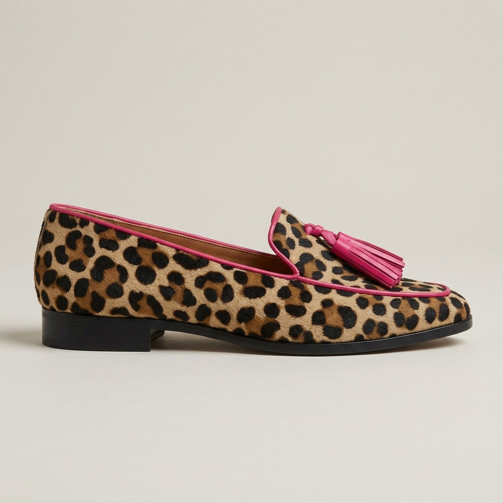 eloise-leopard-print-tassel-loafers-women-s-pink-trim-pointed-loafers 2