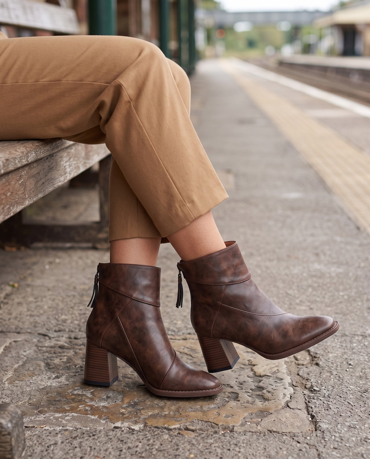 fenna-fold-over-cuff-block-heel-ankle-boots-women-s-brown-leather-look-square-toe-booties 6