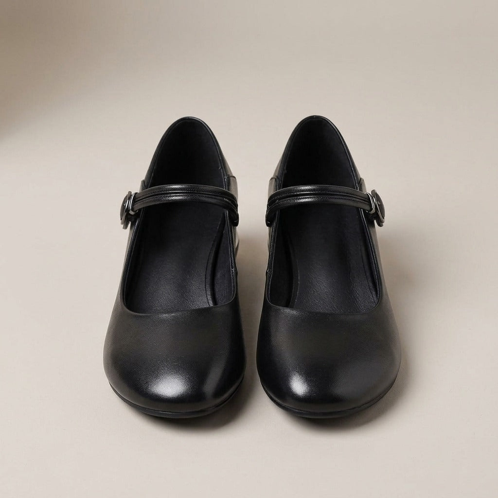 fiona-low-heel-ankle-strap-mary-jane-shoes-women-s-black-leather-look-round-toe-mary-janes 3