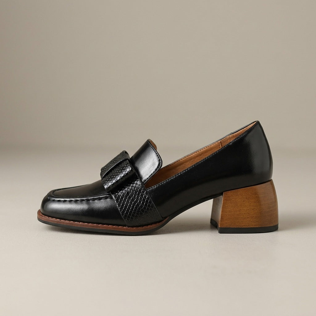 gemma-bow-block-heel-loafers-women-s-black-square-toe-heeled-loafers 2
