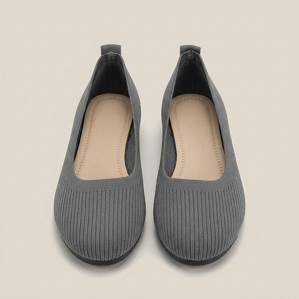 hollis-knit-round-toe-slip-on-flats-women-s-grey-ribbed-ballet-flats 3