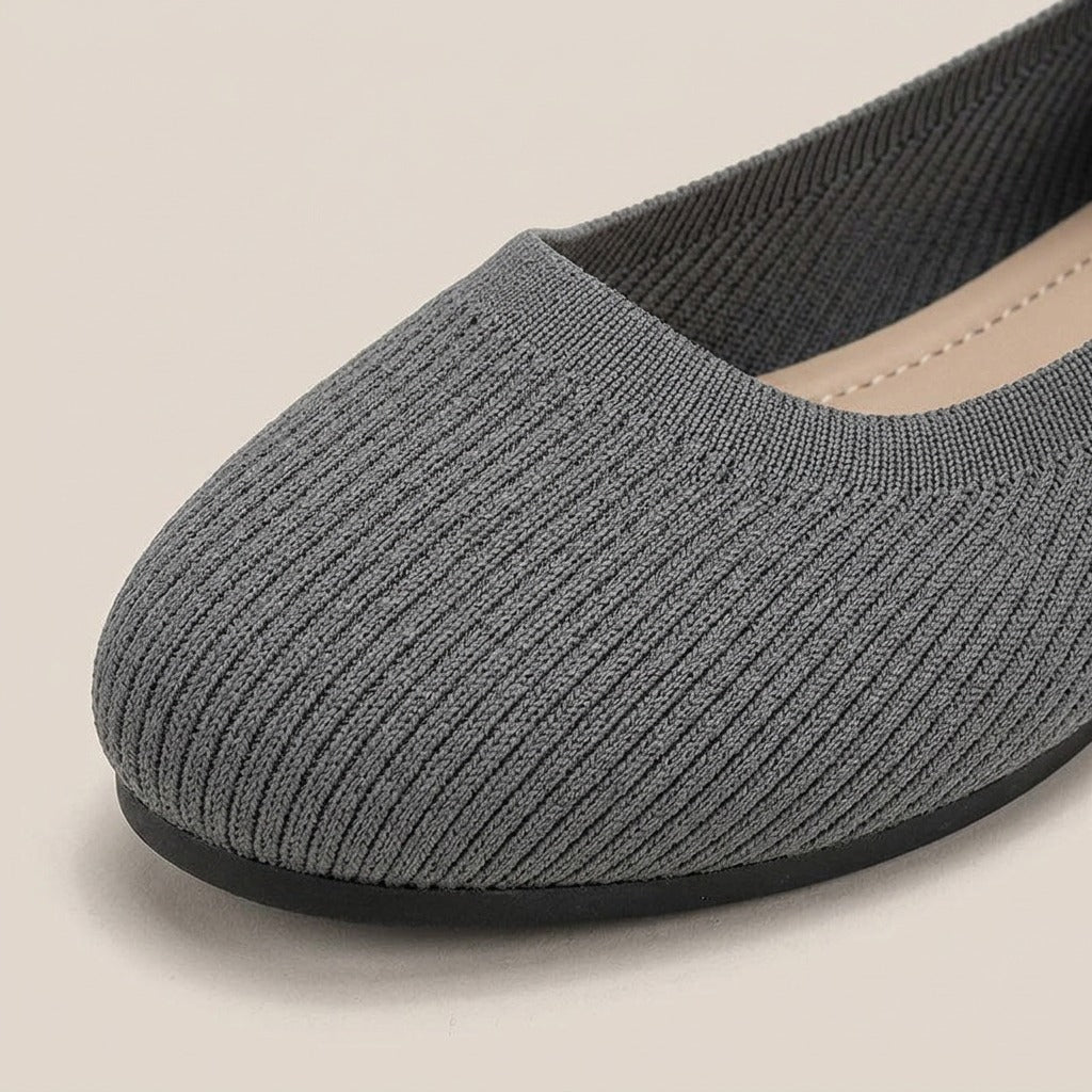 hollis-knit-round-toe-slip-on-flats-women-s-grey-ribbed-ballet-flats 4