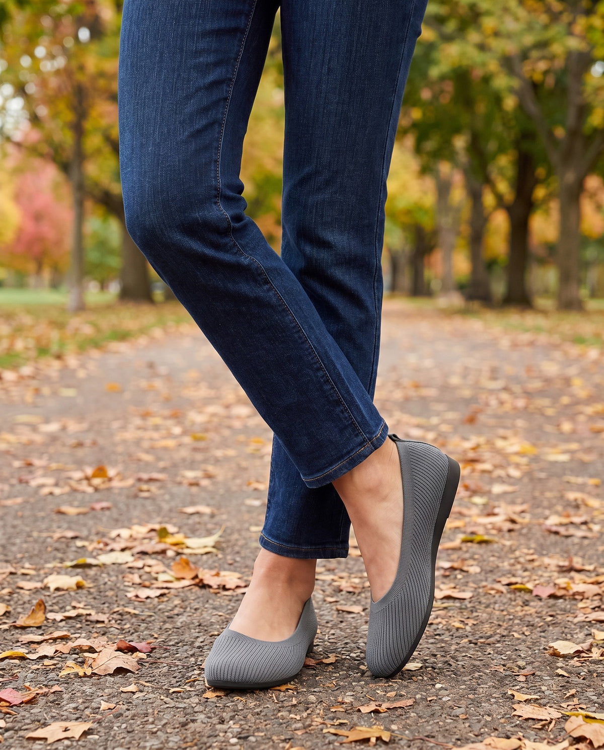 hollis-knit-round-toe-slip-on-flats-women-s-grey-ribbed-ballet-flats 6