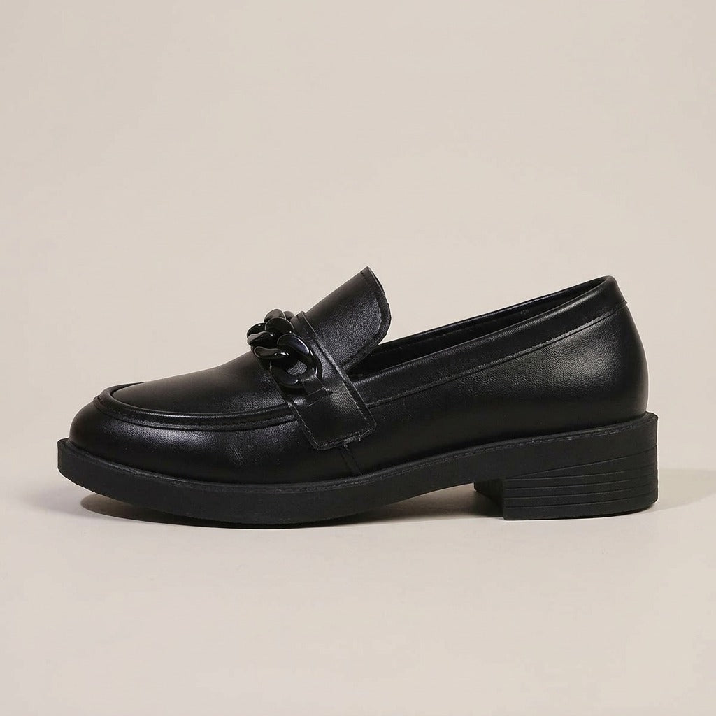 hope-chain-platform-loafers-women-s-black-chunky-lug-sole-loafers 2