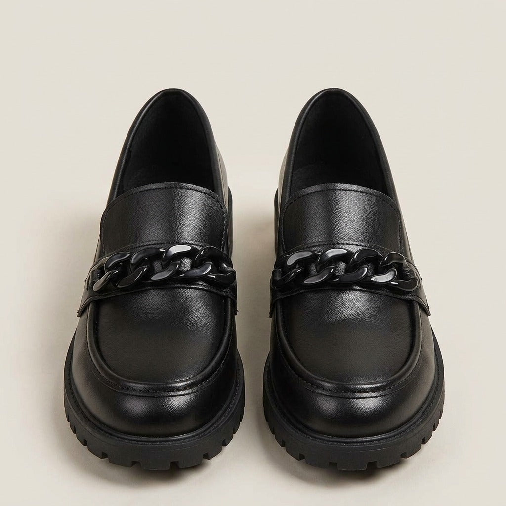 hope-chain-platform-loafers-women-s-black-chunky-lug-sole-loafers 3