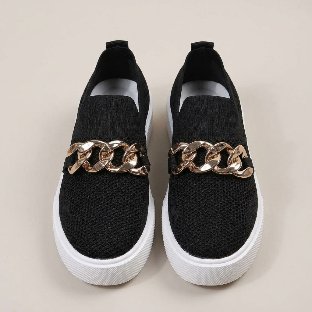 iona-chain-knit-slip-on-loafers-women-s-black-platform-sneaker-loafers 3