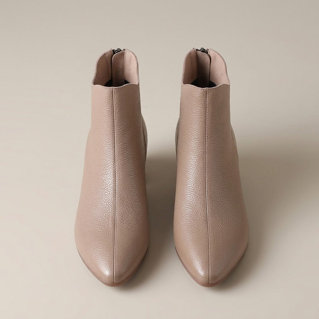 juliette-low-block-heel-back-zip-ankle-boots-women-s-taupe-leather-look-pointed-toe-booties 3