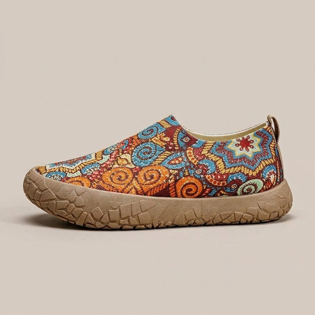 Juniper paisley slip-on, side view