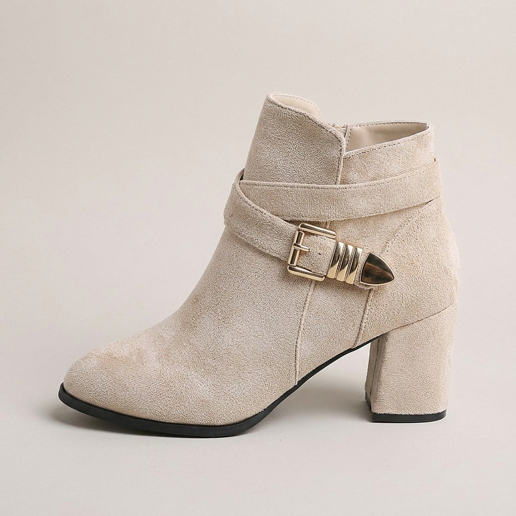 lucy-crossover-buckle-strap-ankle-boots-women-s-beige-suede-look-block-heel-booties 2