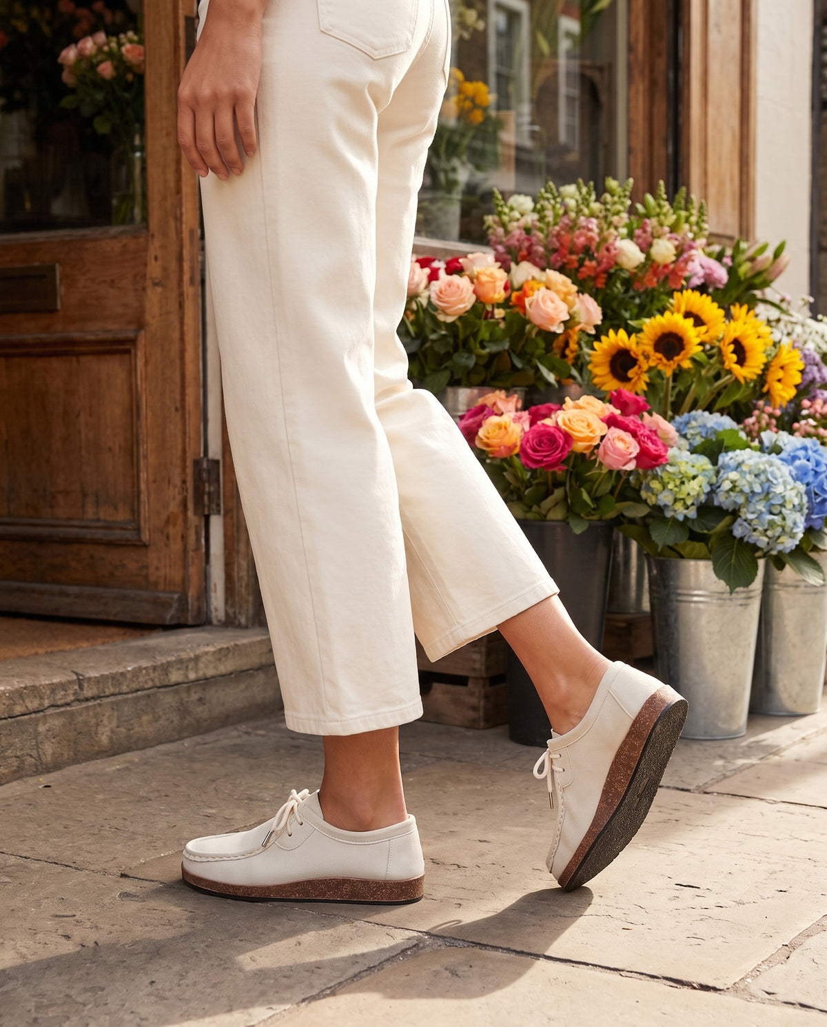 maia-lace-up-moccasin-flats-women-s-cream-suede-look-cork-look-sole-casual-shoes 6