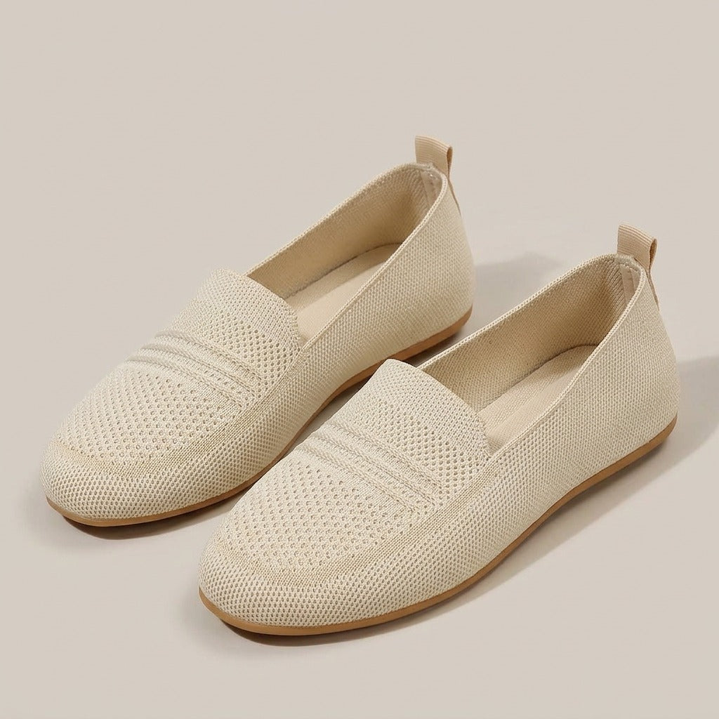 marisol-knit-slip-on-loafer-flats-women-s-beige-mesh-round-toe-flats 1
