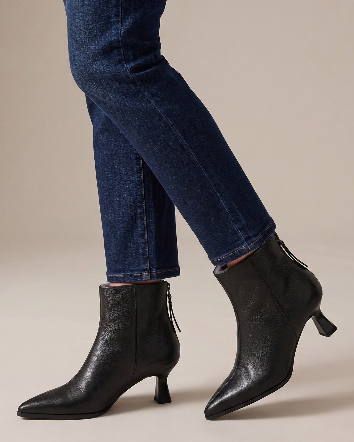 nadia-pointed-toe-heeled-ankle-boots-women-s-black-fleece-lined-leather-look-booties 5