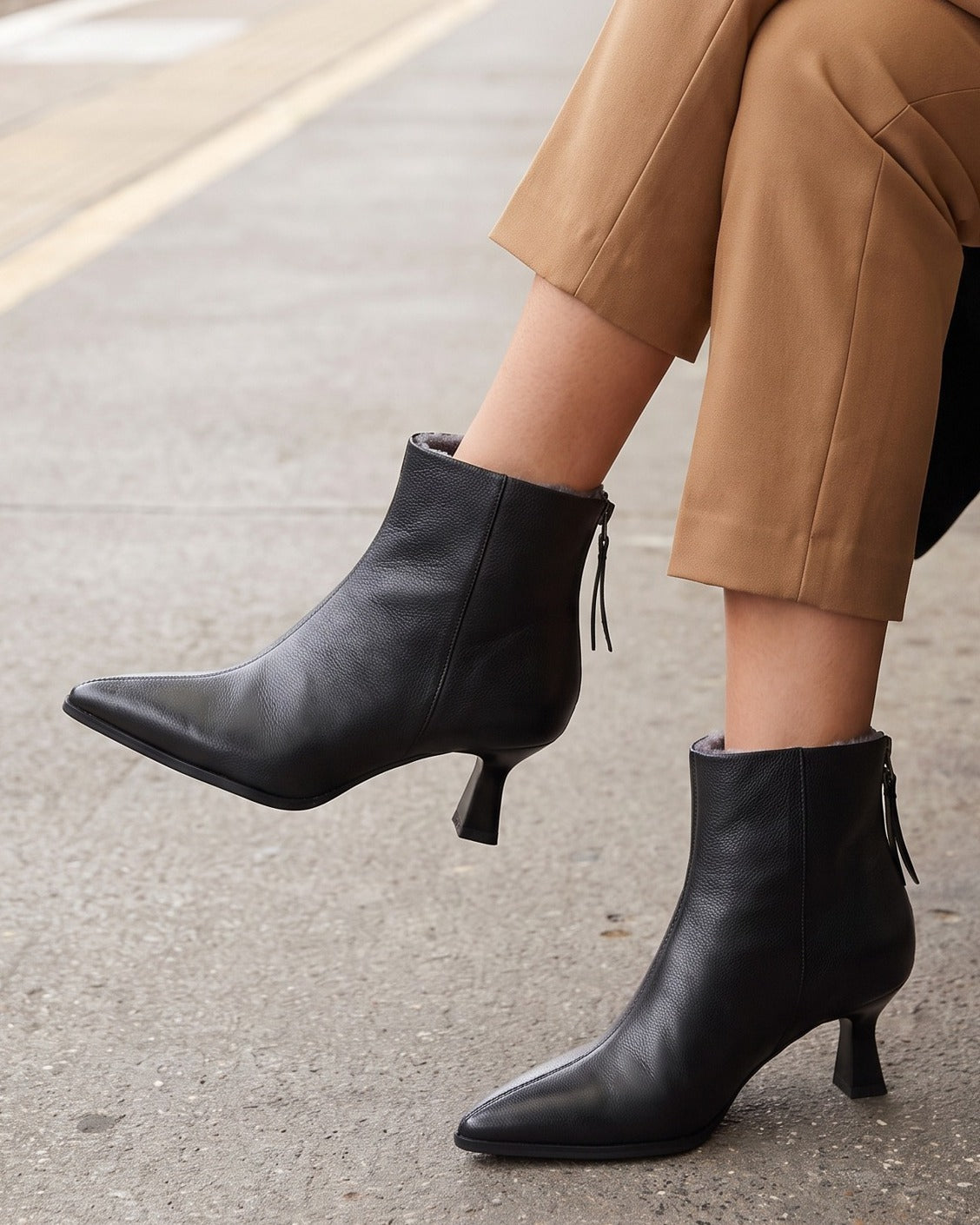 nadia-pointed-toe-heeled-ankle-boots-women-s-black-fleece-lined-leather-look-booties 6