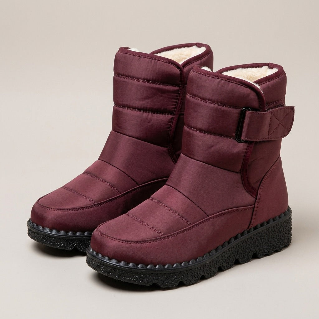 nora-warm-water-resistant-snow-boots-women-s-quilted-mid-calf-winter-boots-with-velcro-strap 1