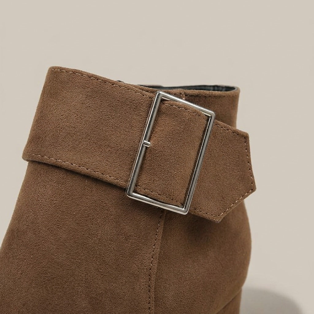 ophelia-buckle-cuff-block-heel-ankle-boots-women-s-camel-suede-look-pointed-toe-booties 4