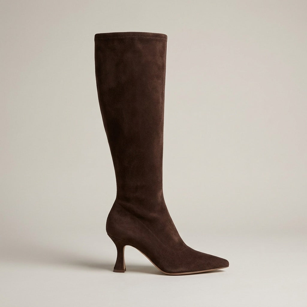 ruby-brown-suede-stiletto-knee-high-boots-women-s-pointed-toe-tall-boots 2