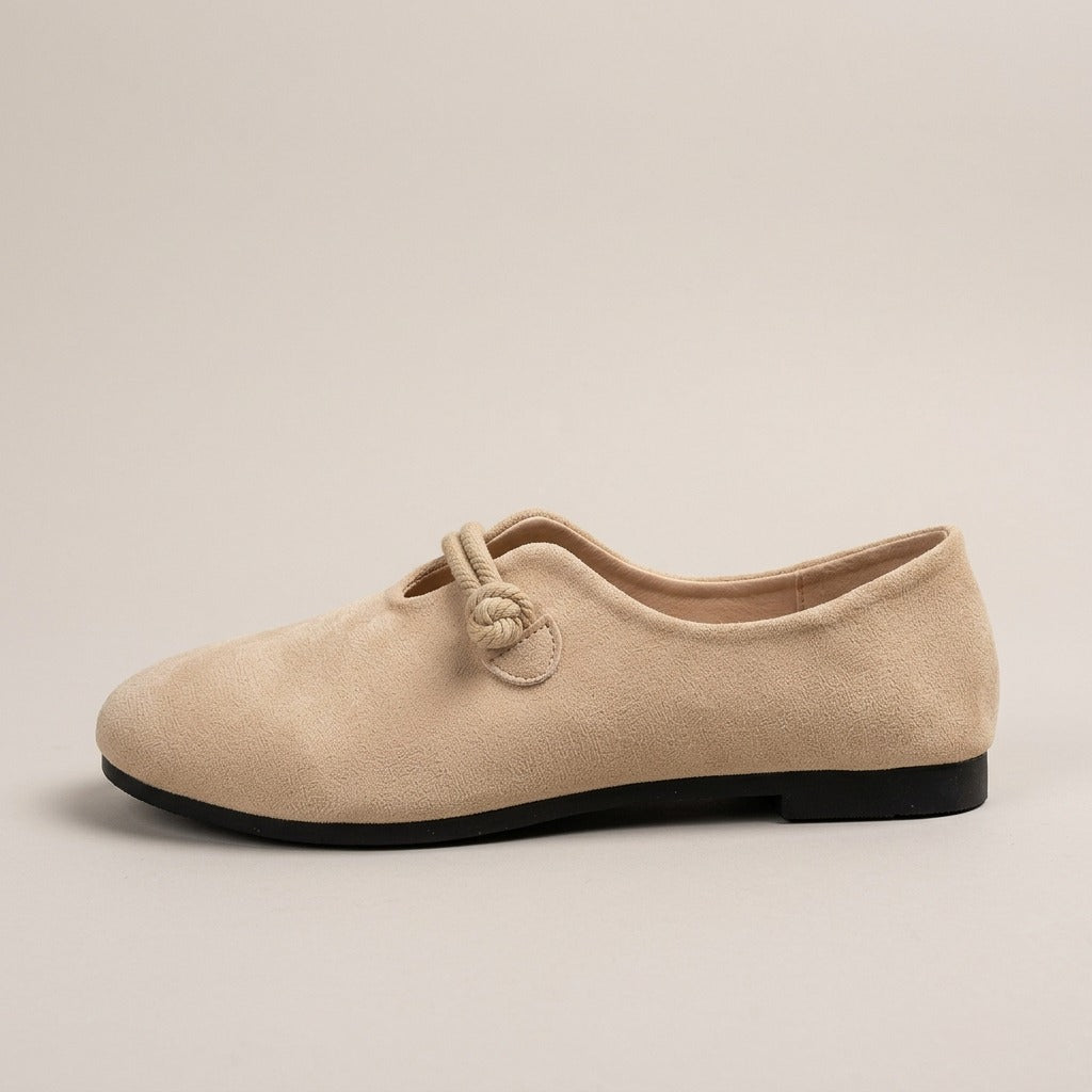 sabine-knotted-cord-minimalist-ballet-flats-women-s-beige-suede-look-slip-on-flats 2