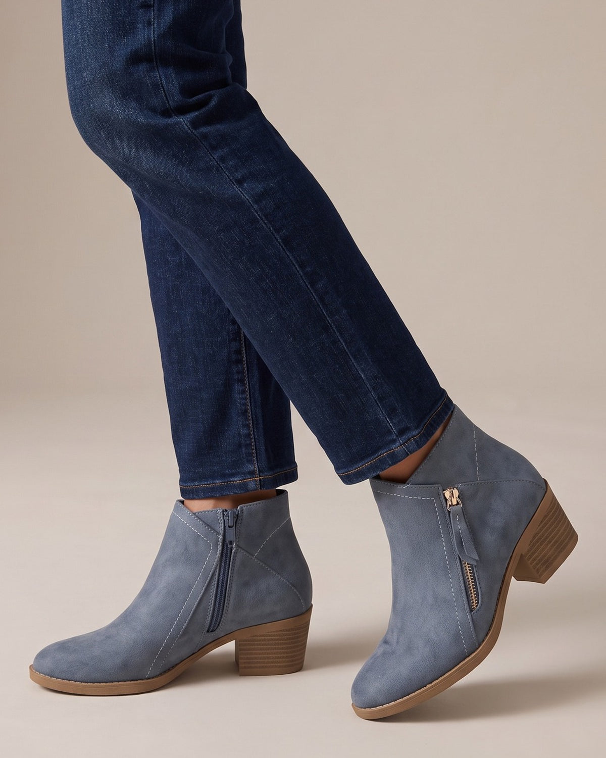 talia-side-zip-stacked-heel-ankle-boots-women-s-dusty-blue-suede-look-booties 5