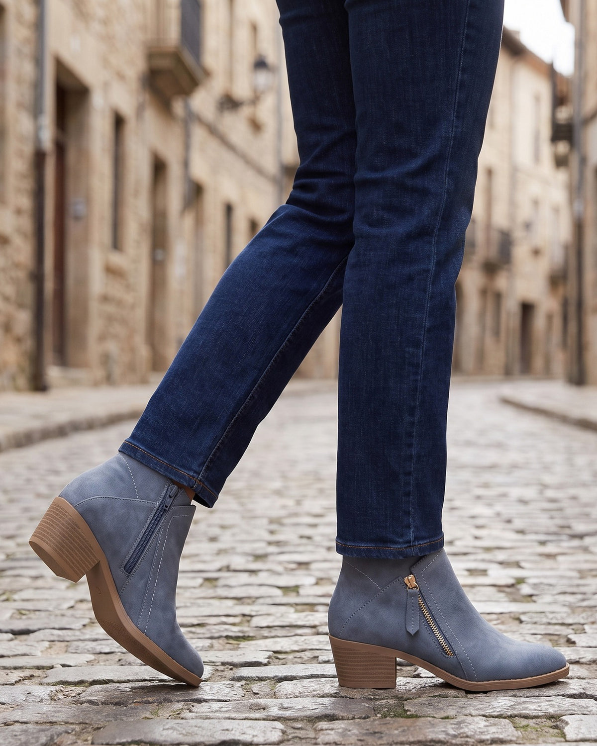 talia-side-zip-stacked-heel-ankle-boots-women-s-dusty-blue-suede-look-booties 6