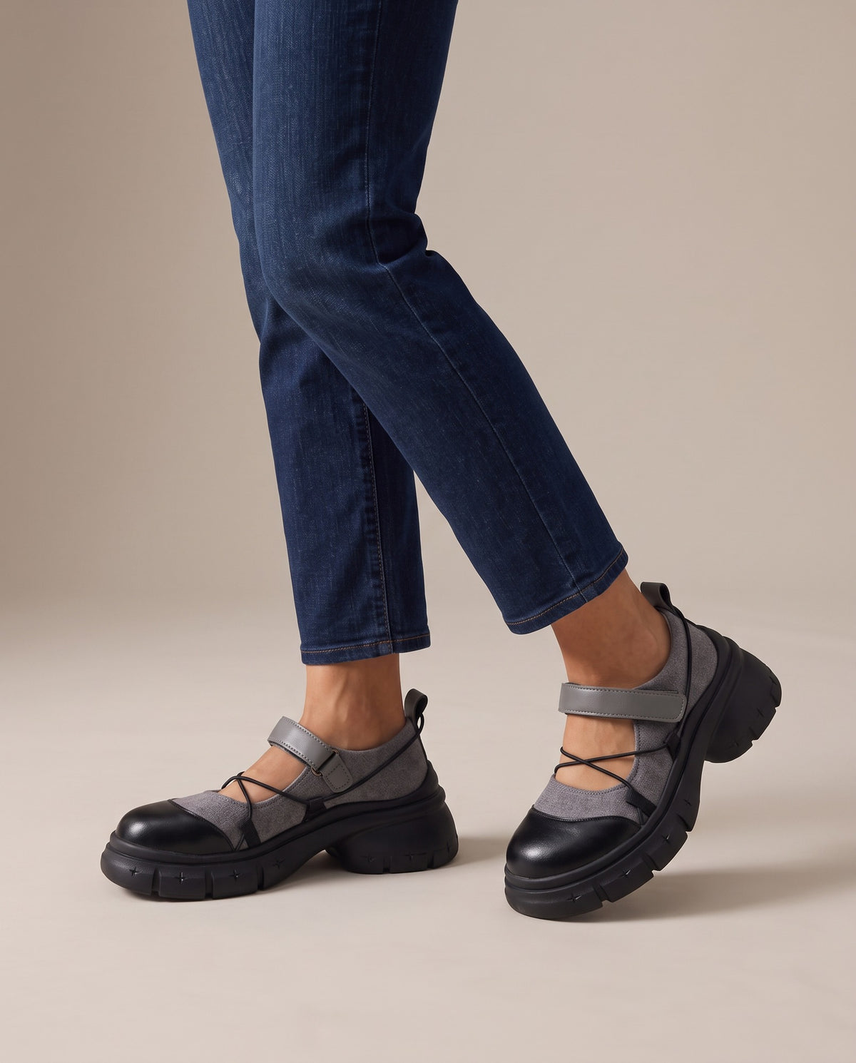 tegan-hook-and-loop-mary-jane-sneakers-women-s-grey-and-black-chunky-lug-sole-sneakers 5