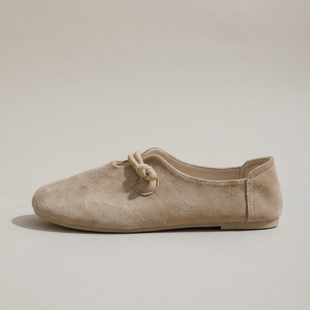 wynn-bungee-cord-tie-slip-on-loafers-women-s-beige-suede-look-round-toe-flats 2